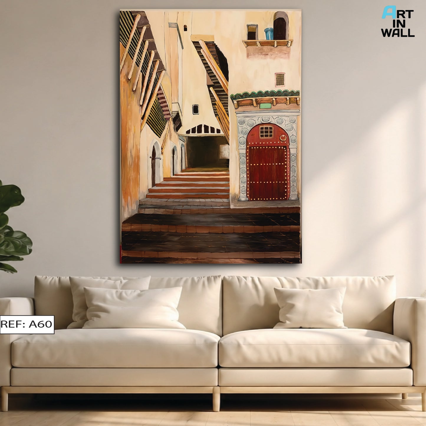 Tableau Casbah ref A60