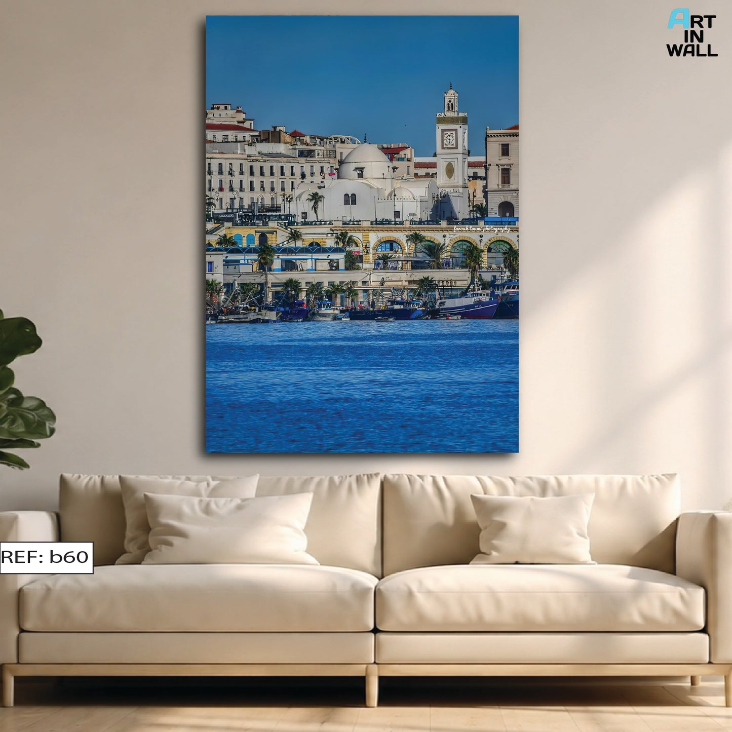 Tableau Alger Centre ref b60