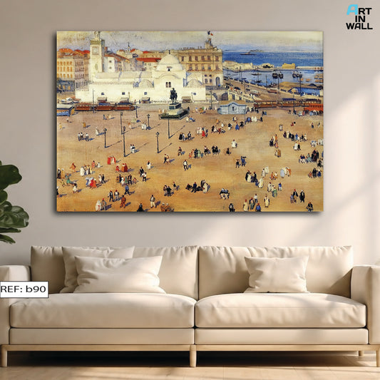 Tableau Alger Centre ref b90