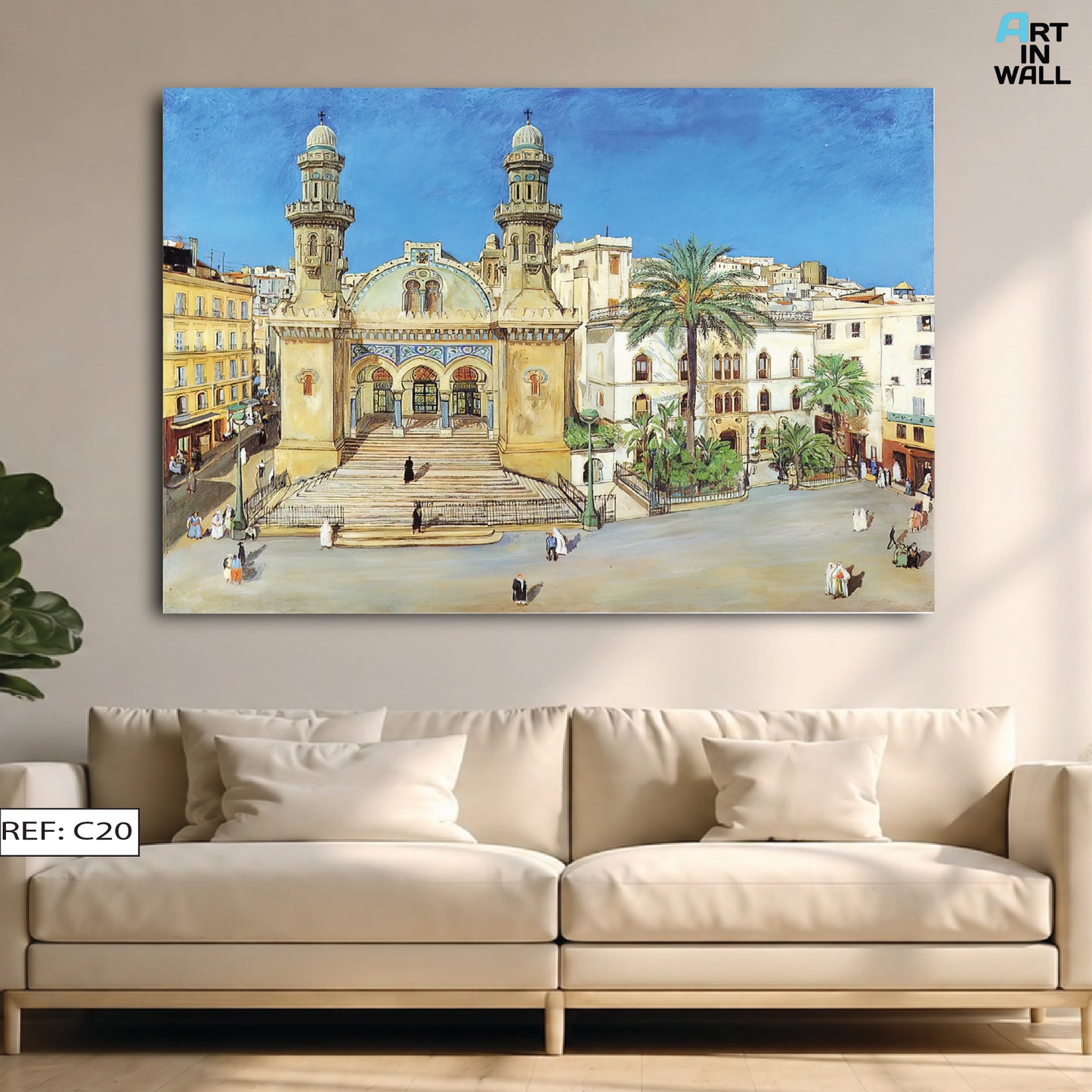 Tableau Djaama Ketchaoua ref C20