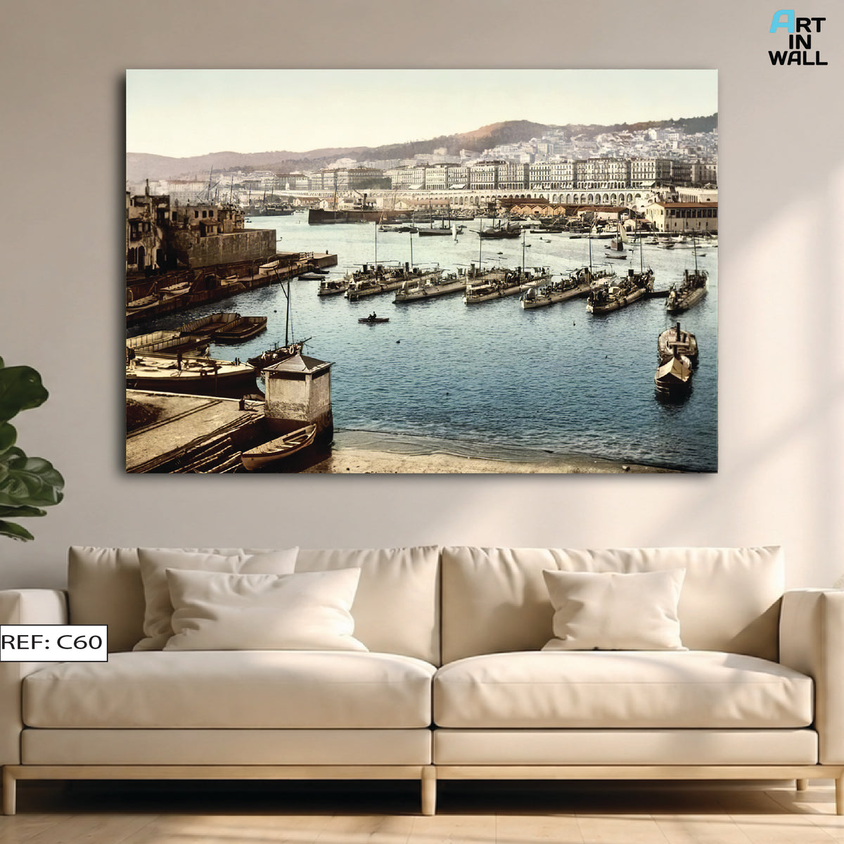 Tableau Pecherie ref C60