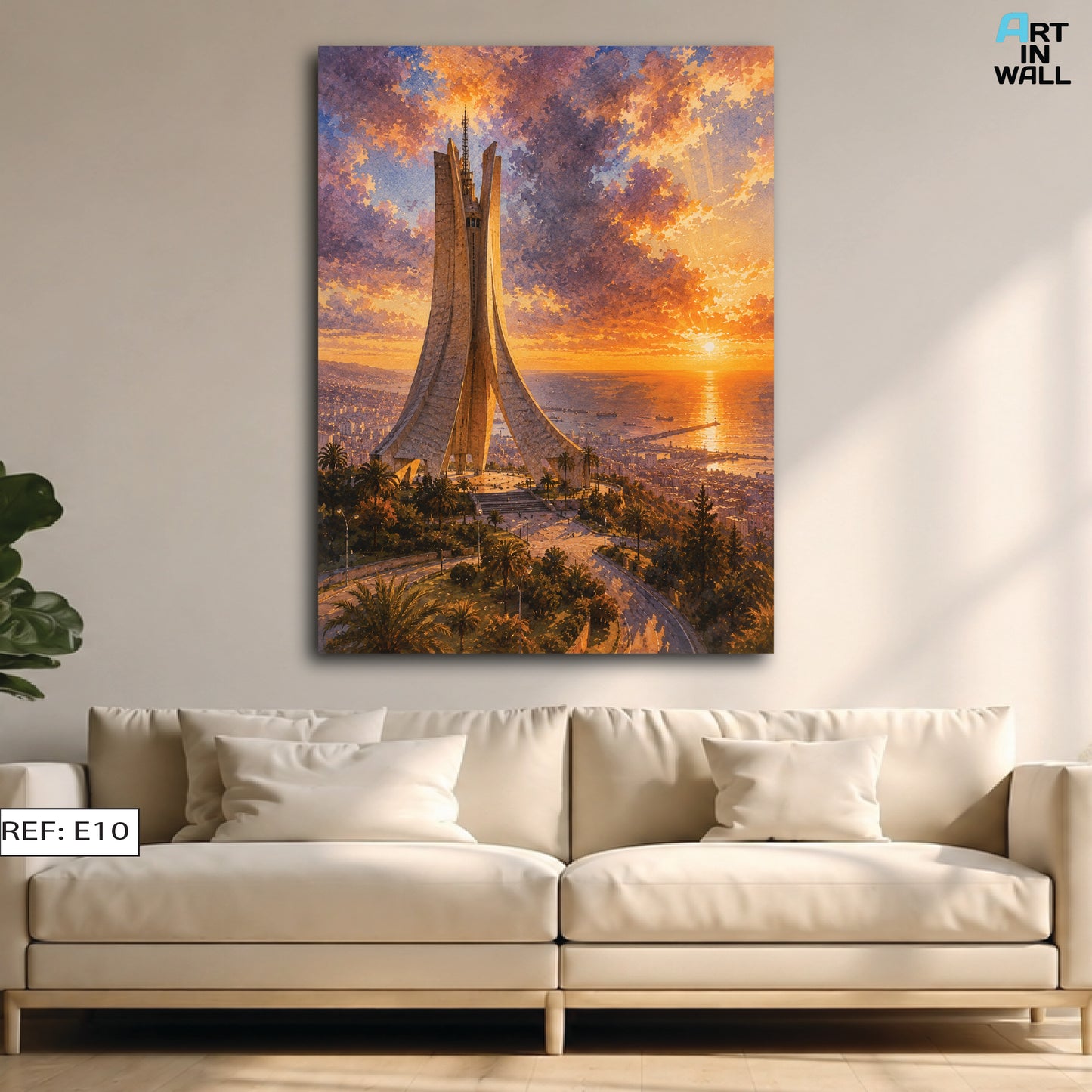 Tableau Alger ref E10